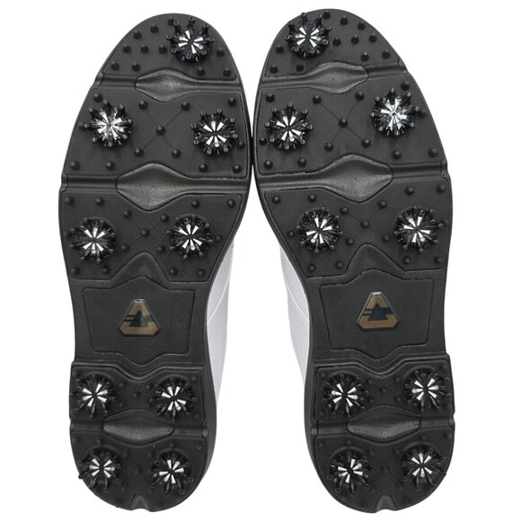 NEW Cuater Golf Shoes Mens 11.5 Travis Matthew Legend White Leather Waterproof - Picture 4 of 16